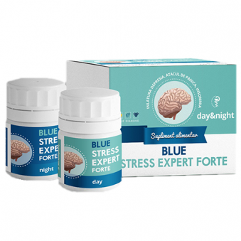 STRESS EXPERT 24 Day and Night - supliment antistress 100% natural